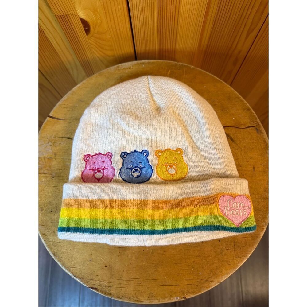 Care Bears Beanie 2023 Cheer Funshine Grumpy Bear Cap Hat One Size (6620)